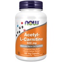 지금 보충 교재, Acetyl-L Carnitine 500 mg의 아미노산, 뇌 및 Nerve 세포 Function*, 100개의 Veg 캡슐