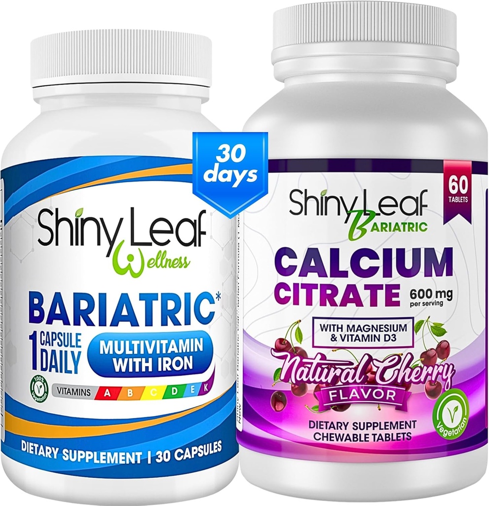 철 한 번에 A-Day 및 Cherry Chewable 칼슘 시트 레이트를 가진 Bariatric Multivitamin 포스트 Bariatric 수술 용