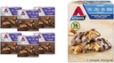 Atkins Pecan Caramel 클러스터 60 개, 카라멜 초콜릿 너트 롤 스낵 바 16 개