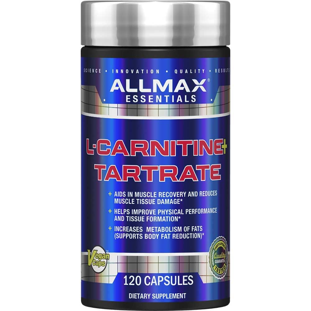 ALLMAX 영양 L 카르니틴 + 타트레이트, 120 캡슐