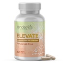 Elevate – Fenugreek-Free Lactation Supplement with Organic Goat’s Rue, Lion’s Mane, Blessed Thistle & Brewer’s Yeast – Vegan, Non-GMO Herbal Breastfeeding Support – 60 캡슐
