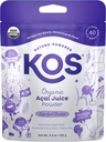 KOS USDA 유기 Acai 분말, 미완성 Superfood - 부드러운과 그릇을위한 자연 산화제, Acai 베리 - 폴리 페놀 Abundant, 글루텐 - 무료, 비 GMO, 기후 친화적 인 resealable 가방, 40 서빙