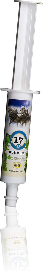 은 Lining 허브 Colic Eaz - 말 코릭과 나쁜 소화의 구호 | 정상적인 위장에 대한 경고 - 80cc Paste