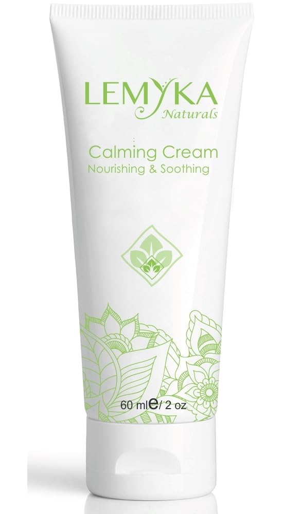 LEMYKA 자연적인 Eczema 크림 Ceramide, Atopic Dermatitis, Psoriasis, 안녕, 유기 치유 연고, Paraben 자유로운, 향수 자유로운, 2oz를 위한 이차 및 적색 기복