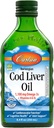 Carlson Cod Liver 기름, 노르웨이, 자연적인, 1,100 mg Omega-3s, 250 mL