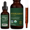 Global Healing Center - Detoxadine - Thyroid Support, Detox Cleanse 및 Metabolism에 대한 유기 Nascent 액체 Iodine 보충 드롭 - 비 GMO, Vegan, 200 서빙 Iodine Drops (1 Oz)