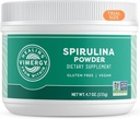 Vimergy Spirulina 파우더 - 농축 된 식물 단백질 지원 면역 건강 및 심장 혈관 기능 - Vegan, Kosher, 글루텐 - 무료 - 125g