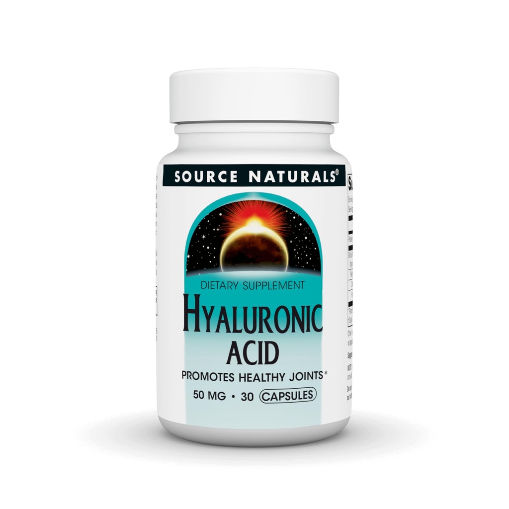 근원 자연적인 Hyaluronic 산은, 건강한 합동*, 50mg - 60의 캡슐을 승진시킵니다