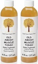 Caleb Treeze Old Amish Muscle Tonic 8 oz, Leg Cramps Relief, Foot Cramps Relief, Restless Leg, Muscle Cramps & Spasm Relief - 2 팩