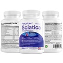 고급 Sciatic Nerve 지원 구호 : 알파 Lipoic 산 - 18에서 1 Sciatica 보충제 - 비타민 B 복합체 - 미국 (120 개)에서 만든