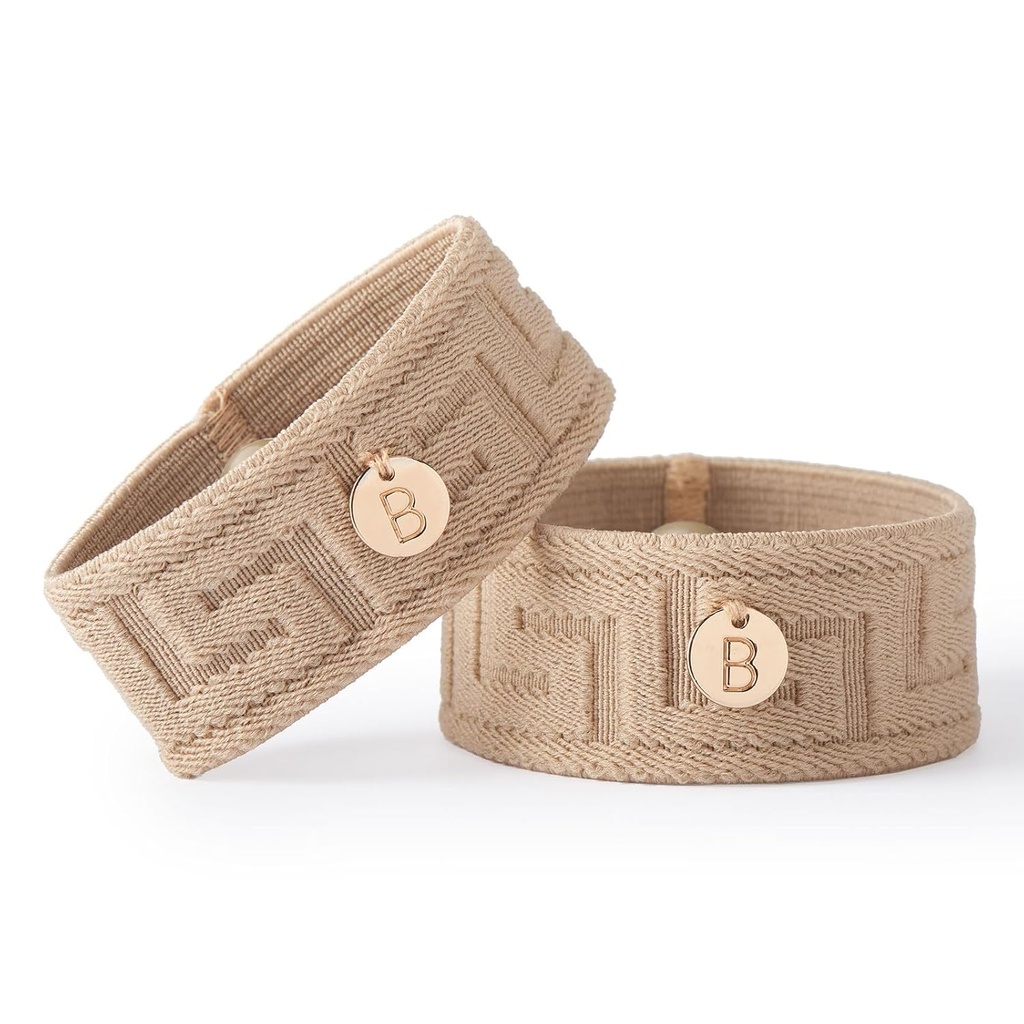 Blisslets Acupressure Relief Band - Ana Duo (Medium) - 임신 한 여성을위한 모션 간격 밴드 및 육상 구호 | 여행, 임신, 크루즈