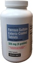 철 황산염 Enteric 입히는 325 mg 1000의 정제