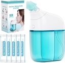 Nasal Irrigation System with 30 Saline Packets Nasal Care, Sinus Rinse Machine, Nasal Rinse Machine, Sinus, Nasal Allergies에 대한 자동 폐기물 수집 기능이있는 Nasal Cleaner - 녹색