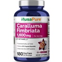 NusaPure Caralluma Fimbriata 1600mg - 180 Veggie 캡슐 (비 GMO, 비건)