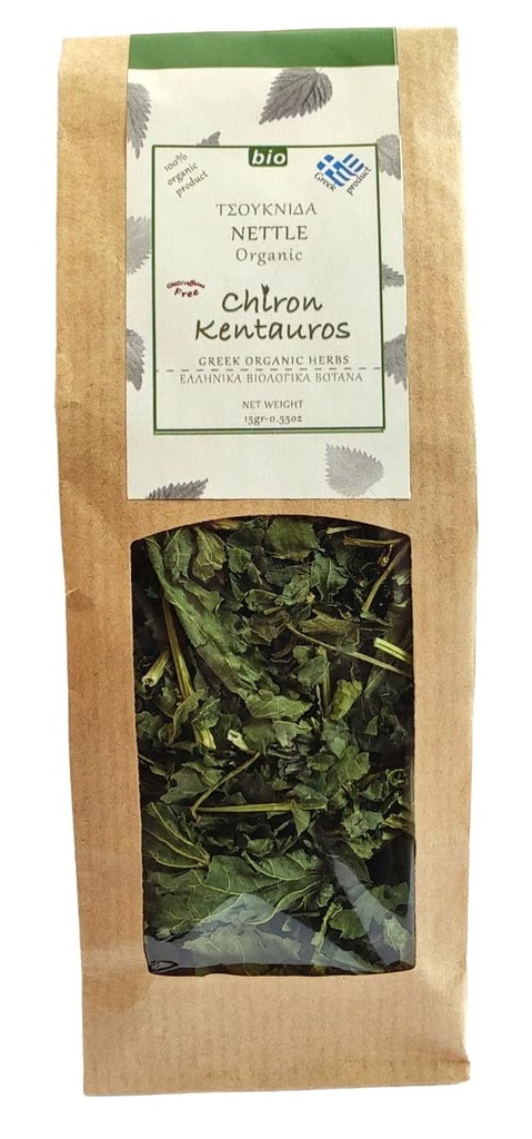 그리스 유기 바이오 허브 Nettle (Urtica) 마운트 페 사자 그리스에서 남겨 - GMO / 카페 무료 15gr - 0.53oz
