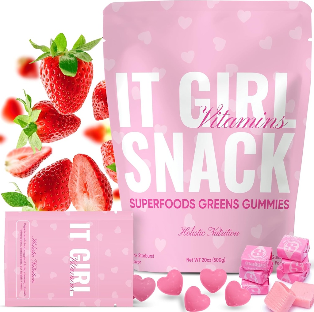성인을 위한 건강한 식사 - 매일 최고 녹색 Gummies, Multivitamin Superfood Gummy 곰, Spirulina, Chlorella, 소화 건강을 위한 Prebiotics & 섬유, Adaptogens 보충교재, 20 비타민 & 무기물