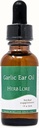 마늘 귀 오일 드롭 - Soothes Dry, Itchy 또는 Cl은 어린이 및 성인을위한 귀를 기록 - 1 fl oz - 허브 로