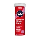 GU Energy Hydration Electrolyte 음료 정제, 4-Count(48 인분), 딸기 Hibiscus