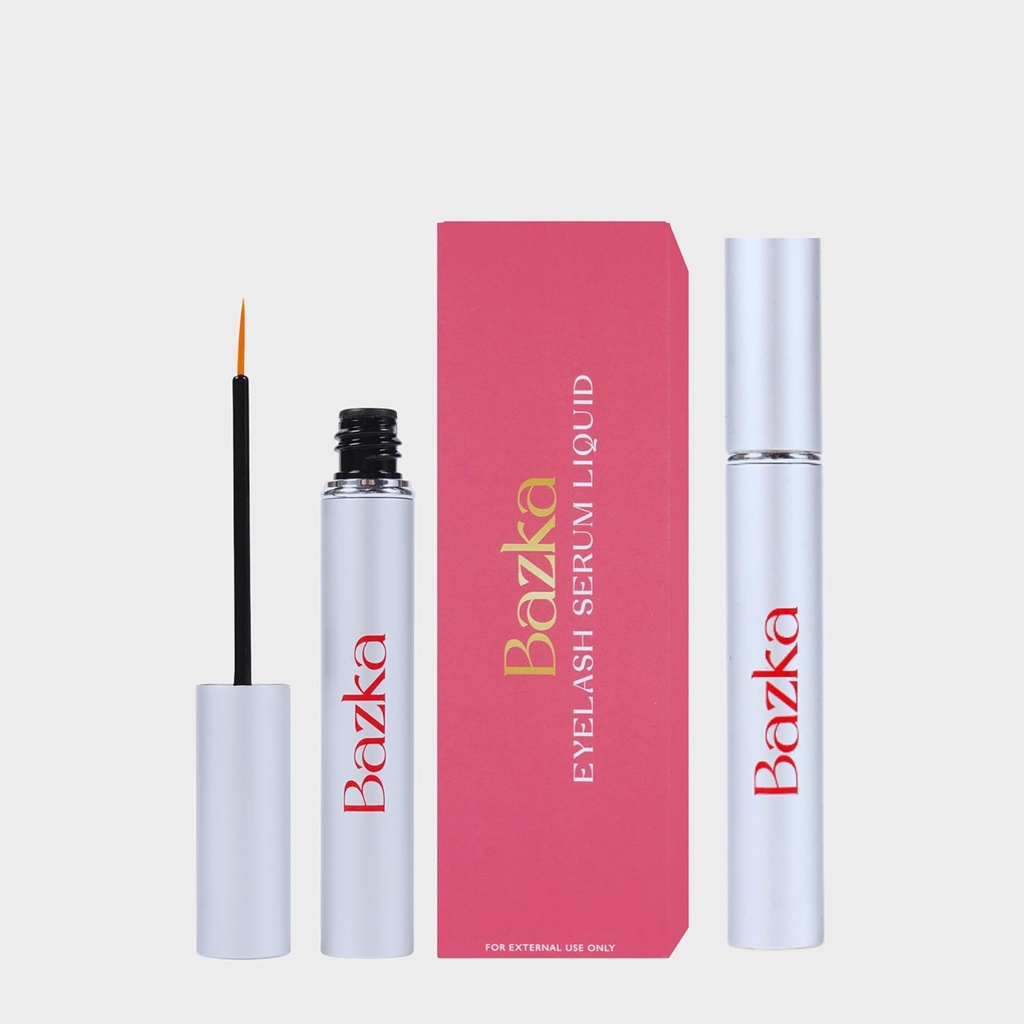 Bazka Eyelash Serum : Lash Growth & Thickness, Longer & Nourishing Formula for Prevent Moisture, 하루에 Twice (3.5mL)