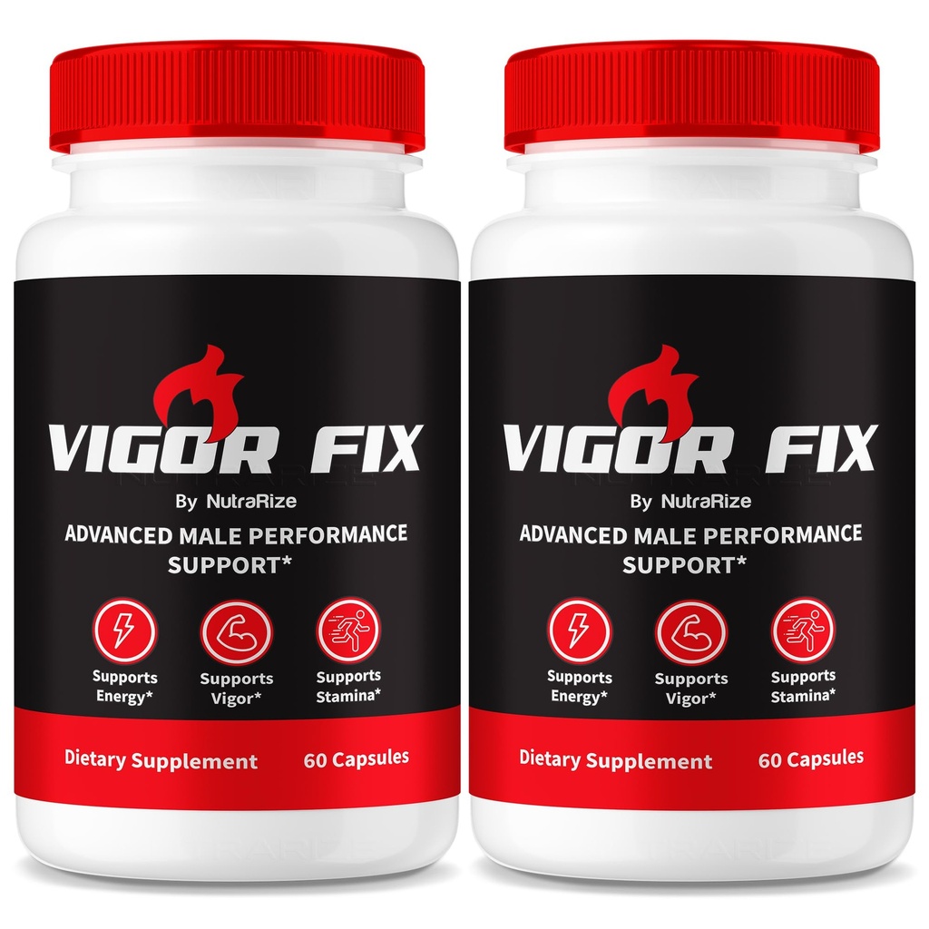 (2 팩) Vigor 수정 남성 보충교재, 남자를 위한 VigorFix 알약, 전반적인 건강 및 웰빙을 위한 매일 영양, Vigor 조정 지원 캡슐 및 에너지, 리뷰 (120의 캡슐)