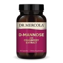 Mercola D-Mannose와 Cranberry 추출물, 30의 서빙 (60의 캡슐), 규정식 보충교재, 지원 Urinary Tract 건강, 비 GMO