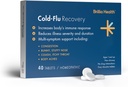 Brillia Health - Cold-Flu Recovery - 40 Tablets - Homeopathic Cold-Flu Relief - 성인 및 어린이를위한 임상 입증 완화 제공