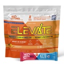 Real Ketones MCT & BHB Exogenous Ketones 음료 혼합 Packets Elevate Keto Electrolytes Powder Packets 4 메인 Electrolytes Plus Hydrating Proprietary Keto BHB - 30 팩 오렌지