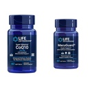 생활 연장 최고 Ubiquinol CoQ10 심장 건강 세포질 에너지 60 Softgels & Macuguard Ocular 지원 Lutein Zeaxanthin Saffron Astaxanthin 눈 건강 60 조사