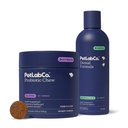 PetLab Co. – Dog Teeth Cleaning & Gut Health Bundle: 신선한 호흡, 건강한 치아 및 Gums & Probiotics for Gut Health, 계절 알레르기, 피부 및 귀 효모를위한 개 치과 공식