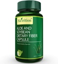 Natrition Aloe Vera Gel Extract Capsules with Soybean Dietary Fiber – Best Intestinal Cleanse Supplement – 소화 및 변비 완화 개선 - 80 캡슐