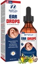 귀 감염을위한 Natrulo Ear Drops - 성인, 어린이, 아기, 개 및 애완 동물을위한 유기 귀 드롭 - 귀 통증, 가려운 귀, 감염, Swimmer의 귀, & Loosen 왁스 - 어린이 안전, 미국에서 만든