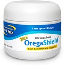 NORTH AMERICAN HERB & SPICE OregaShield - 2 온스 - 스킨 & 멤브레인 지원 - Beeswax Base의 와일드 스파이스 오일 - 24 시간 지속 - Non-GMO