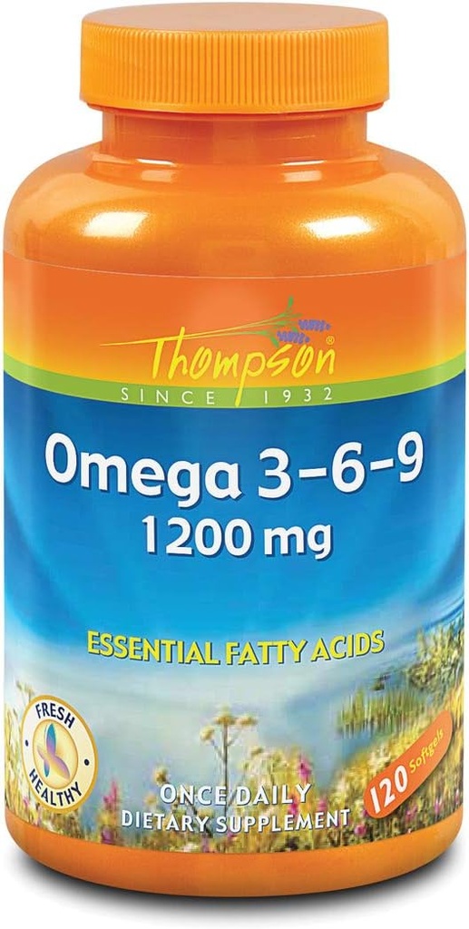 톰슨 오메가 3-6-9 1200mg | 120ct