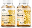 야생 & 유기 Ashwagandha Gummies & 마카 뿌리 Gummies 60 조사