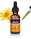 허브 Pharm 인증 유기 Arnica 액체 추출 물 Minor Pain Support, 1 Fl Oz
