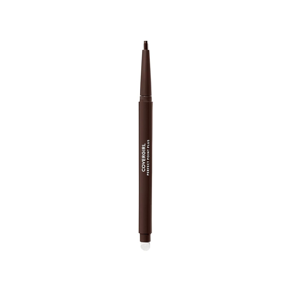 CoverGirl Perfect Point Plus Eyeliner Pencil, Espresso, Long-Lasting, Versatile Brown Eyeliner, Soft Smudging Tip, 샤프닝 필요 없음, 1 팩