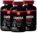 검은 호두 추출물, gut flora 복잡한 표준 과정 - CANDIDA AWAY COMPLEX - 알로에 vera 잎 추출물, caprylic 산, 면역 부스터, oregano 오일 캡슐 유기 슈퍼 강도 - 3 Bot 180 모자