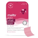 WELLBEING NUTRITION 용융 나노 철 | 공장 기반 철, Beetroot, 스위스 숯, 호박 씨앗, 비타민 C 및 Folate 개선 된 Hemoglobin, 산소 바인딩 용량 및 혈액 빌딩 (30 구두 스트립)