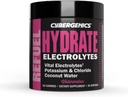 Hydrate Gummies, Vital Electrolytes, Supports Recovery, 코코넛 워터, 칼륨 및 염화물, 셀룰러 하이드로션, 수박 맛, 60 구미, 30 서빙