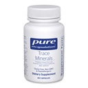 Pure Encapsulations Trace Minerals - Multimineral Supplement - Mineral Supplement - Metabolism 및 Cellular Function* 지원 - 글루텐 무료 및 채식 - 60 캡슐