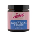 Eleven TLC, 유기 파란 Spirulina 분말, flavorless, Superfood, 비타민 + 무기물, Espirulina Azul en Polvo, 식물 단백질, 비 GMO, 비 Messy 유리제 단지, 1.24 Ounce 35 서빙