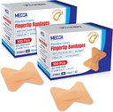 Flex Fabric Adhesive Bandages - 손가락 관리를위한 손가락 찢음 붕대 및 감염에서 상처를 보호합니다 - (200 개)
