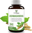 초본 천국 Ashwagandha 캡슐 90 조사 | 궁극적인 전반적인 Wellbeing를 위한 Ashwagandha 분말 캡슐