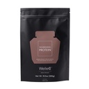 WelleCo 식물 기반 초콜릿 단백질 분말, 유기 브라운 쌀 & 완두 혼합, 서빙 당 16g 단백질, 에너지, 회복 및 일일 영양, 10.5 온스를 위한 낙농 자유로운 보충교재