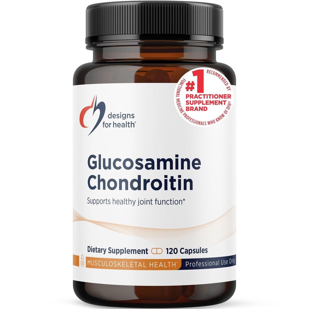 건강 글루코사민 Chondroitin - 글루코사민 황산염 + Chondroitin 황산염 보충교재를 위한 디자인 - 건강한 합동 기능 (120의 캡슐)를 지원하십시오