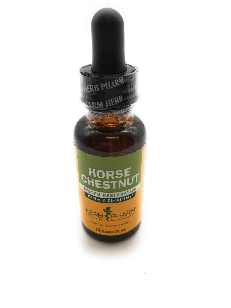 건강한 정맥 및 순환을 위한 허브 Pharm 액체 추출물, 말 Chestnut, 1개 Fl Oz