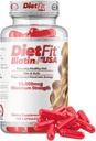 DIETFIT | 바이오틴 100 캡슐 | 레이디엔트헤드, 스킨, 네일 포뮬러 | 클렌징 너트렌즈 | 고급 뷰티 서포트 | 간편한 일일 사용 | 피트니스 보충제 | 피트니스 솔루션