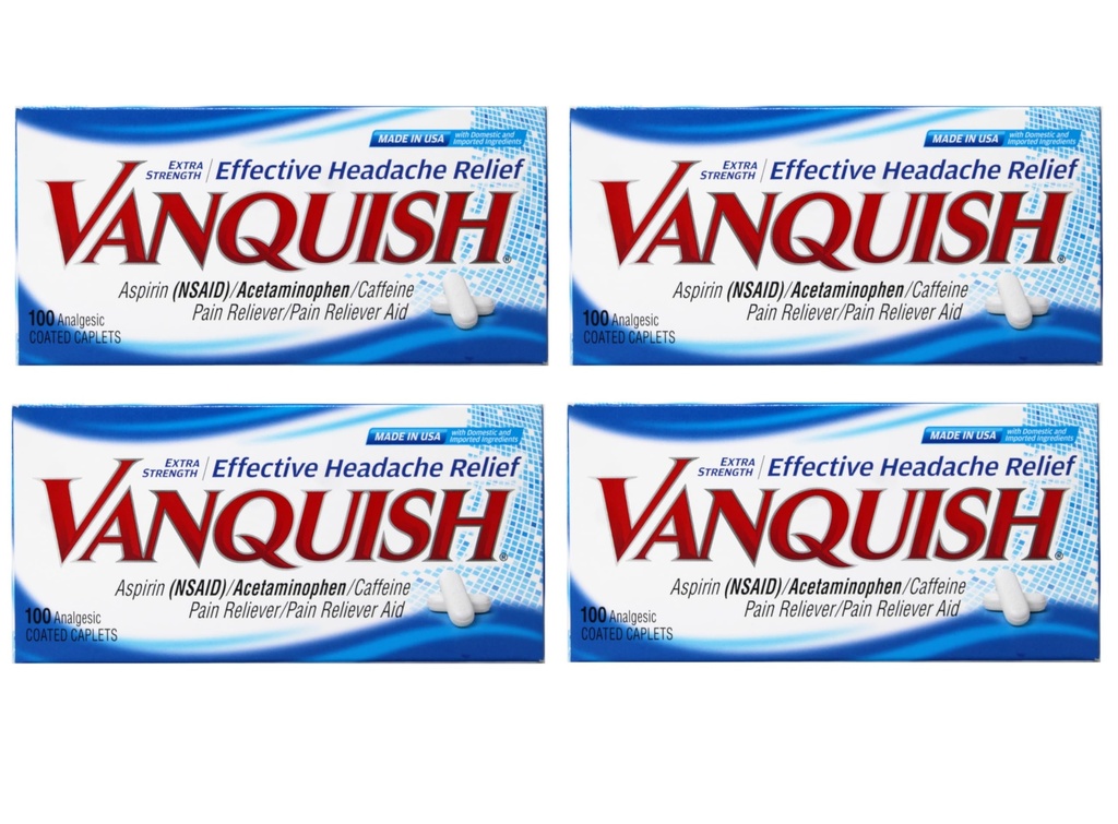 Vanquish 여분 힘 고통 Reliever 모자, 4 조사