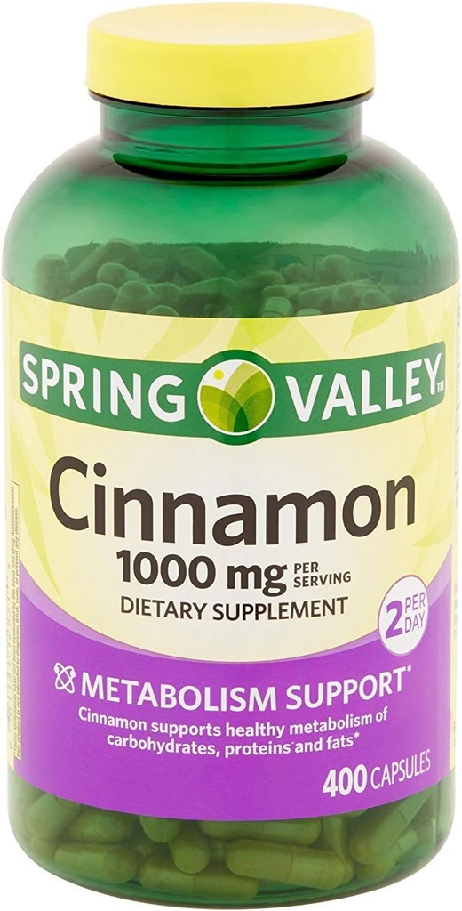 봄 밸리 계피 1000 Mg 400 캡슐