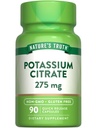 자연의 진실 칼륨 구연산염 보충교재 | 275mg | 90의 캡슐 | Non-GMO & 글루텐 무료